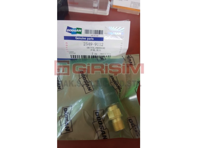 2549-9112 SWITCH;PRESSURE OTOMATİK GAZ MÜŞÜRÜ